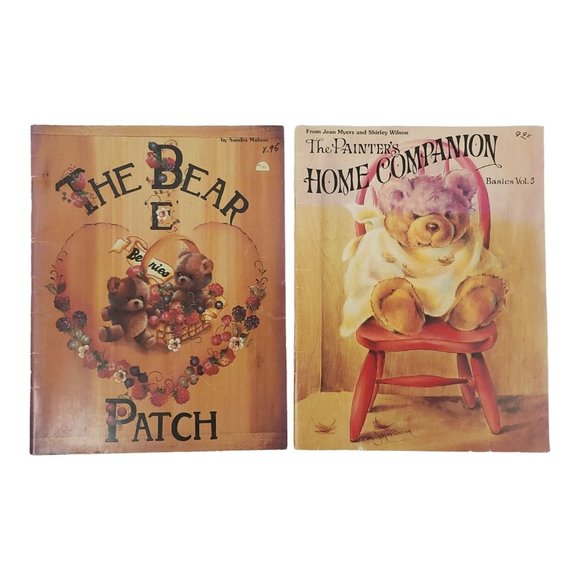 Crafting Books Lot Of 4 Painting Fabric Wood Canvas Tole Applique Embossing - Picture 5 of 11